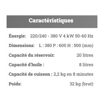 copy of Friteuse à pression 1025 PD