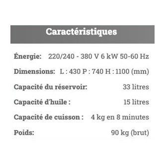 copy of Friteuse à pression 1025 PD